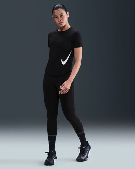 Immagine di NIKE- T-SHIRT DONNA MEZZA MANICA NERA TEMPO SWOOSH, HV2772-010