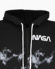 Immagine di NASA - FELPA NERA CON CAPPUCCIO E ZIP DA UOMO