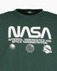 Immagine di NASA - MAGLIA MANICA LUNGA VERDE DA UOMO CON LOGO
