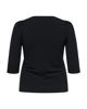 Immagine di CARMAKOMA - MAGLIA NERA MANICA 3/4 CARTIME PUFF DA DONNA