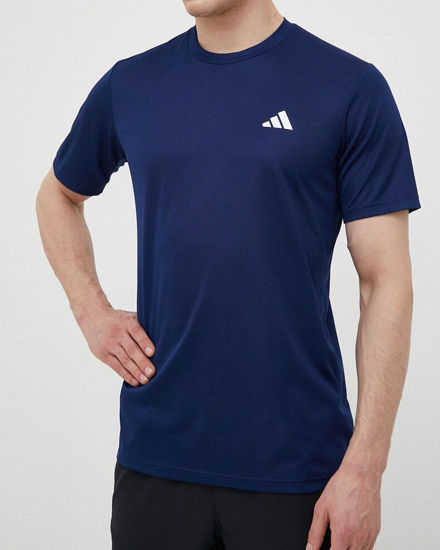Immagine di ADIDAS - T-SHIRT MEZZA MANICA UOMO BLU  ESSENTIALS TRAINING - IC7429