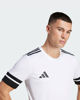 Immagine di ADIDAS - T-SHIRT MEZZA MANICA UOMO SQUA25 JSY BIANCA E NERA - JG5835
