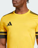 Immagine di ADIDAS - T-SHIRT MEZZA MANICA UOMO SQUA25 JSY GIALLA E NERA - JG5831
