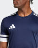 Immagine di ADIDAS - T-SHIRT MEZZA MANICA UOMO SQUA25 JSY BLU SCURO E BIANCA - JG5830