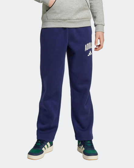 Immagine di ADIDAS -PANTALONI DA TUTA JUNIOR  PANTALONE CON STAMPA TIPOGRAFICA BLU E BIANCHI - JW2387
