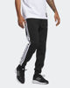Immagine di ADIDAS - PANTALONI TUTA DA UOMO NERI  ESSENTIALS 3 - STRIPES FELPATI  -JD1861