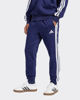 Immagine di ADIDAS - PANTALONI TUTA DA UOMO BLU  ESSENTIALS 3 - STRIPES FELPATI  - JD1859