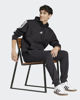 Immagine di ADIDAS - FELPA  UOMO  CON CAPPUCCIO ESSENTIALS 3 STRIPES  NERA E BIANCA 3S FL HD -  JE6297