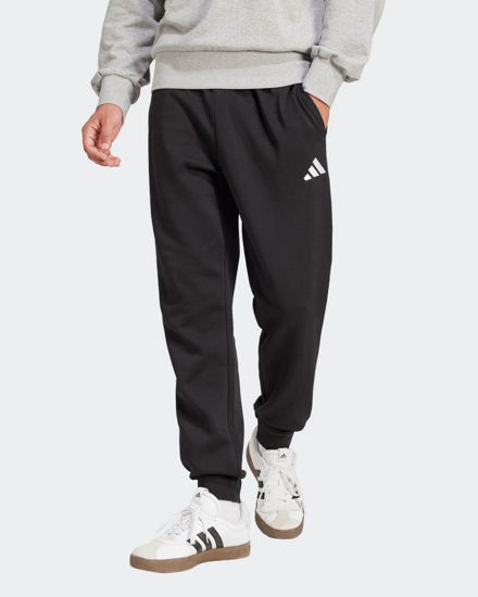Immagine di ADIDAS - PANTALONI TUTA DA UOMO NERI  FELPATI FEELCOZY -JE3815