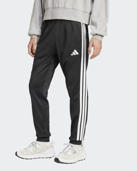 Immagine di ADIDAS - PANTALONI DA TUTA UOMO NERI CON 3 BANDE BIANCHE  -JI8809