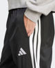 Immagine di ADIDAS - PANTALONI DA TUTA UOMO NERI CON 3 BANDE BIANCHE  -JI8809