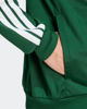 Immagine di ADIDAS - FELPA UOMO FULL ZIP 3S DAYREADY TRACKTOP VERDE CON BANDE BIANCHE - JI8821