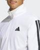 Immagine di ADIDAS - FELPA UOMO FULL ZIP3S DAYREADY TRACKTOP BIANCA CON BANDE NERE - JN6491