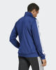Immagine di ADIDAS - FELPA UOMO FULL ZIP3S DAYREADY TRACKTOP BLU CON BANDE BIANCHE -JI8817