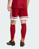 Immagine di ADIDAS -PANTALONCINO DA CALCIO UOMO ROSSO E BIANCO SQUA25 -JE7745