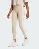 Immagine di ADIDAS - LEGGINGS DONNA BEIGE 3S SJ LEG CON BANDE BIANCHE - JE0073