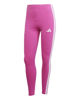 Immagine di ADIDAS - LEGGINGS DONNA FUXIA 3S SJ LEG CON BANDE BIANCHE -  JC5577
