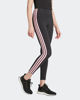 Immagine di ADIDAS - LEGGINGS DONNA NERI 3S SJ LEG CON BANDE ROSA - JW1815