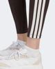Immagine di ADIDAS - LEGGINGS DONNA MARRONI 3S SJ LEG CON BANDE BIANCHE -  JY3177