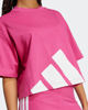 Immagine di ADIDAS - T-SHIRT DONNA MEZZA MANICA FUXIA CON LOGO STAMPATO -JG8728