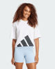 Immagine di ADIDAS - T-SHIRT DONNA MEZZA MANICA BIANCA  CON LOGO STAMPATO - JG8737