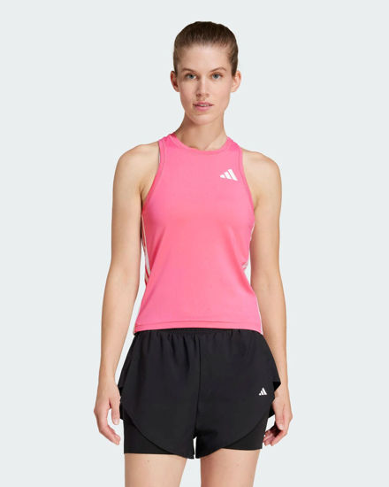 Immagine di ADIDAS - CANOTTA SPORTIVA DONNA FUXIA CON BANDE BIANCHE  3S SJ -  JE8695