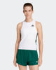 Immagine di ADIDAS - CANOTTA SPORTIVA DONNA BIANCA CON BANDE NERE  3S SJ - JE8694