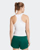 Immagine di ADIDAS - CANOTTA SPORTIVA DONNA BIANCA CON BANDE NERE  3S SJ - JE8694