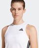 Immagine di ADIDAS - CANOTTA SPORTIVA DONNA BIANCA CON BANDE NERE  3S SJ - JE8694
