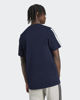 Immagine di ADIDAS -T-SHIRT UOMO MEZZA MANICA BLU CON BANDE BIANCHE -  JV6785