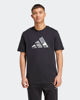 Immagine di ADIDAS - T-SHIRT UOMO MEZZA MANICA NERA  CON LOGO MIMETICO - JM6381