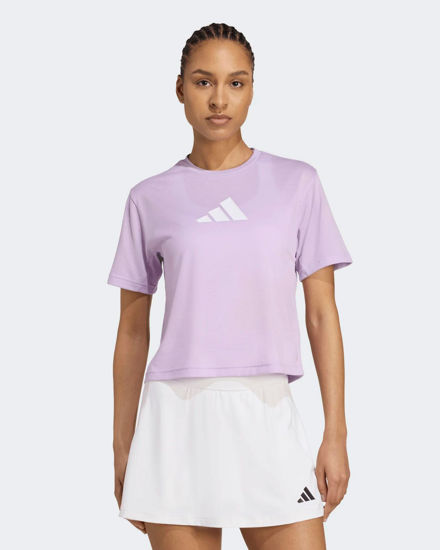 Immagine di ADIDAS - T-SHIRT DONNA MEZZA MANICA LILLA  TRAIN ESSENTIALS -JY2183