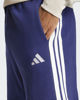 Immagine di ADIDAS - PANTALONCINO UOMO BLU CON 3 BANDE BIANCHE FRENCH TERRY - JE6417