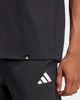 Immagine di ADIDAS - T-SHIRT UOMO NERA MEZZA MANICA LOUNGE SLIDES GRAPHIC POCKET - JC5283