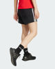 Immagine di ADIDAS - PANTALONCINO DONNA NERO CON BANDE BIANCHE SINGLE JERSEY 7 POLLICI - JD0908