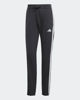 Immagine di ADIDAS - PANTALONI TUTA  DONNA NERO CON BANDE BIANCHE ESSENTIALS 3-STRIPES FRENCH T.CUFFED - JD5302