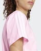 Immagine di ADIDAS - T-SHIRT DONNA MEZZA MANICA ESSENTIALS 3-STRIPES ROSA CON BANDE BIANCHE- JM2398