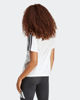 Immagine di ADIDAS - T-SHIRT DONNA MEZZA MANICA ESSENTIALS 3-STRIPES BIANCA CON BANDE NERE- JM2394