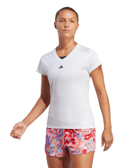 Immagine di ADIDAS -T-SHIRT DONNA BIANCA AEROREADY TRAIN ESSENTIALS MINIMAL  - HR7878