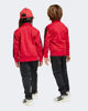 Immagine di ADIDAS - TUTA COMPLETA KIDS ROSSA CON 3 BANDE NERE ESSENTIALS CLIMACOOL - JE1400