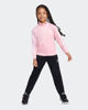 Immagine di ADIDAS - TUTA COMPLETA KIDS ROSA CON 3 BANDE BIANCHE ESSENTIALS CLIMACOOL - JX8771
