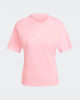 Immagine di ADIDAS -T-SHIRT DONNA MEZZA MANICA ROSA CON 3 BANDE BIANCHE ESSENTIAL -  JI6073