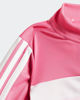 Immagine di ADIDAS - TUTA COMPLETA BABY FUXIA, BIANCA E ROSA CON 3 BANDE BIANCHE SEASONAL ESSENTIALS TIBERIO 3 STRIPES - JW498