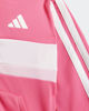 Immagine di ADIDAS - TUTA COMPLETA BABY FUXIA, BIANCA E ROSA CON 3 BANDE BIANCHE SEASONAL ESSENTIALS TIBERIO 3 STRIPES - JW498
