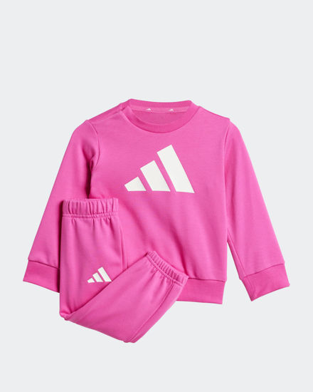 Immagine di ADIDAS - TUTA COMPLETA BABY CELESTE,FUXIA FRENCH TERRY JOGGER - JW2462