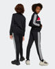 Immagine di ADIDAS - TUTA COMPLETA JUNIOR NERA , ROSSA E BIANCA ESSENTIALS TIBERIO 3 STRIPES  - JC7519