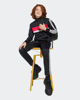 Immagine di ADIDAS - TUTA COMPLETA JUNIOR NERA , ROSSA E BIANCA ESSENTIALS TIBERIO 3 STRIPES  - JC7519