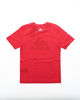Immagine di ADIDAS - FELPA MEZZA MANICA JUNIOR ROSSO FLUO ESSENTIALS BIG LOGO COTTON TEE - IX9528