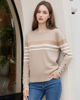 Immagine di BACHATA - Maglia manica lunga beige da donna