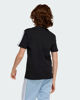 Immagine di ADIDAS - T-SHIRT MEZZA MANICA JUNIOR NERA CON BANDE BIANCHE ESSENTIALS 3-STRIPES COTTON TEE - JD6487